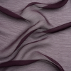 Eggplant Silk Crinkled Chiffon | Mood Fabrics