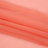 Premium Coral Silk Crinkled Chiffon - Folded | Mood Fabrics
