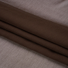 Premium Dark Brown Silk Crinkled Chiffon - Folded | Mood Fabrics