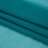 Deep Teal Silk Crinkled Chiffon - Folded | Mood Fabrics