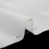 Premium Whisper White Silk Double Georgette - Detail | Mood Fabrics