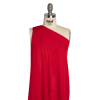 Premium Red Silk Double Georgette - Spiral | Mood Fabrics