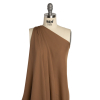 Premium Light Brown Silk Double Georgette - Spiral | Mood Fabrics