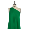 Premium Kelly Green Silk Double Georgette - Spiral | Mood Fabrics