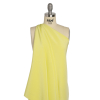 Premium Sunny Lime Silk 4-Ply Crepe - Spiral | Mood Fabrics