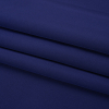 Premium Estate Blue Silk 4-Ply Crepe - Folded | Mood Fabrics
