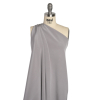 Premium Silver Silk 4-Ply Crepe - Spiral | Mood Fabrics