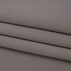 Premium Dark Silver Silk 4-Ply Crepe - Folded | Mood Fabrics