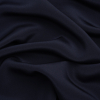 Premium Navy Silk 4-Ply Crepe | Mood Fabrics