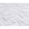 Premium Bright White Wide Silk 4-Ply Crepe - Full | Mood Fabrics