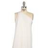 Premium Whisper White Wide Silk 4-Ply Crepe - Spiral | Mood Fabrics