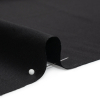 Premium Black Silk Wide 4-Ply Crepe - Detail | Mood Fabrics