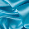 Angel Blue Silk Crepe Back Satin - Detail | Mood Fabrics