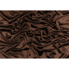 Premium Dark Brown Silk Crepe Back Satin - Full | Mood Fabrics