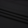 Premium Black Single Wool Crepe - Folded | Mood Fabrics
