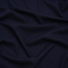 Premium Navy Single Wool Crepe | Mood Fabrics