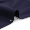 Navy Solid Silk Faille - Detail | Mood Fabrics