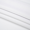 White Stretch Recycled Polyester 4 Ply Crepe - Folded | Mood Fabrics