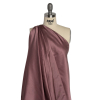 Premium Victorian Mauve Silk Duchesse Satin - Spiral | Mood Fabrics