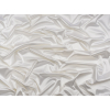 Premium Italian Swan White/White Stretch Satin - Full | Mood Fabrics