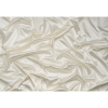 Premium Italian Polished White/White Stretch Satin - Full | Mood Fabrics