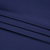 Premium Italian Navy/Black Stretch Satin - Folded | Mood Fabrics