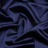 Premium Italian Navy/Black Stretch Satin | Mood Fabrics