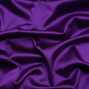 Premium Italian Purple Stretch Satin with Black Backing | Mood Fabrics