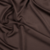 Chocolate Silk Knit Jersey | Mood Fabrics
