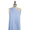 Premium Baby Blue Rayon Matte Jersey - Spiral | Mood Fabrics