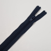 560 Deep Navy 24 Regular Zipper - Detail | Mood Fabrics