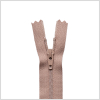 128 Light Khaki 9 Regular Zipper | Mood Fabrics