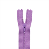 375 Floral Purple 9 Regular Zipper | Mood Fabrics