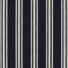 Sunbrella Fusion Hampton Indigo Striped Woven | Mood Fabrics