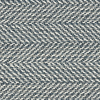 Sunbrella Fusion Posh Sapphire Herringbone Woven - Detail | Mood Fabrics