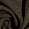 Heather Brown Solid Double Face - Detail | Mood Fabrics