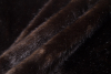 Black-Brown Faux Mink Fur - Folded | Mood Fabrics